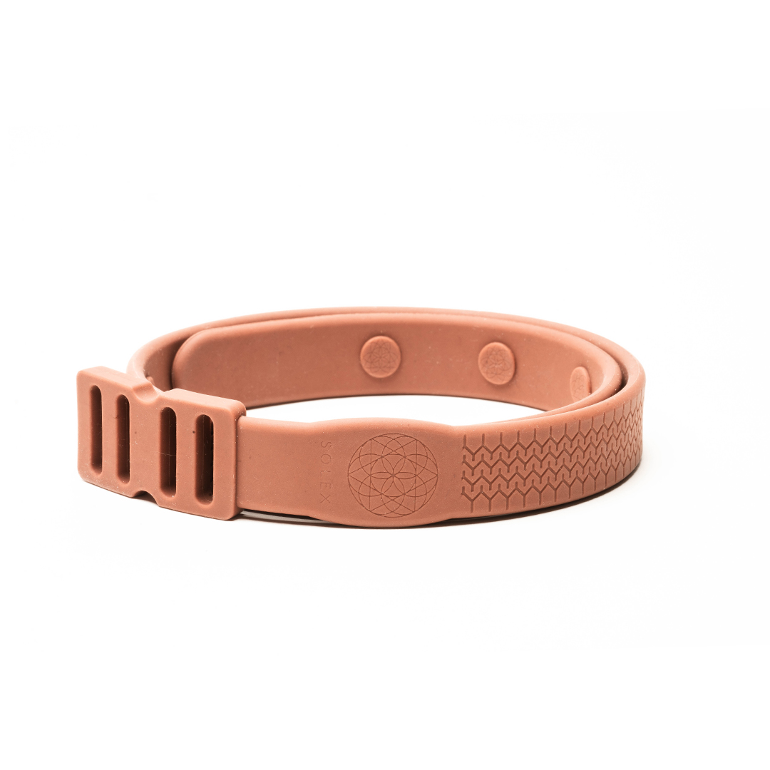 Negative Ion Pet Collar (Brown) - Large, Double Pack